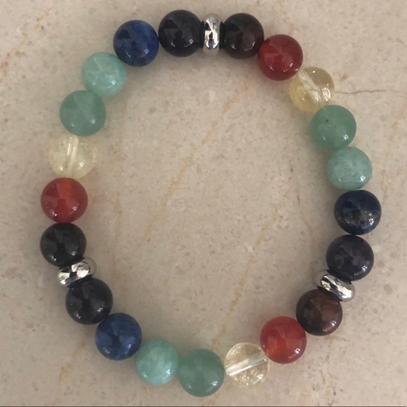 Jewelry - Natural Chakra 8mm Healing Stretch Bracelet